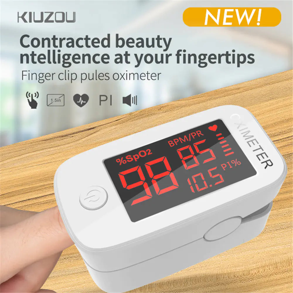 Finger Pulse Oximeter for Adults and Children
