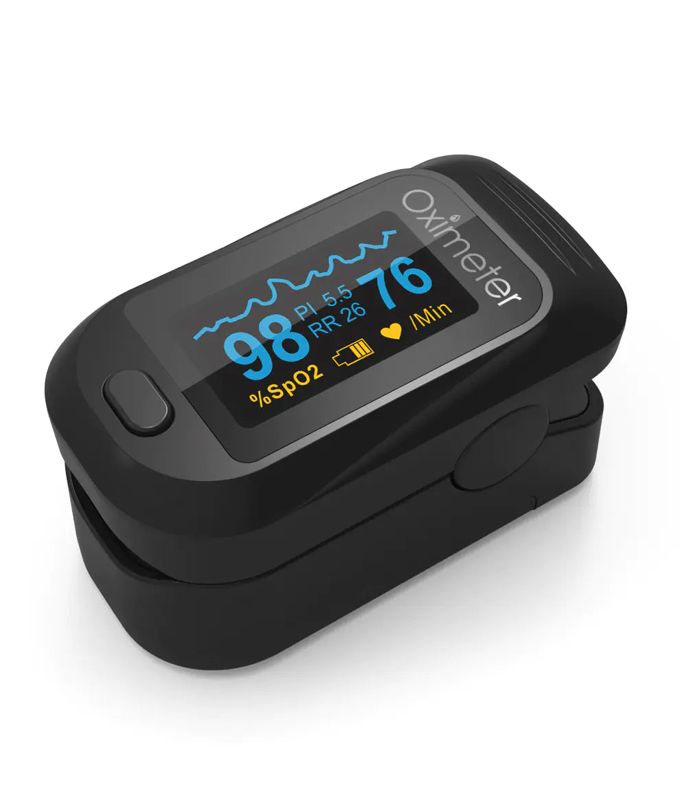 Finger Pulse Oximeter for Adults and Children