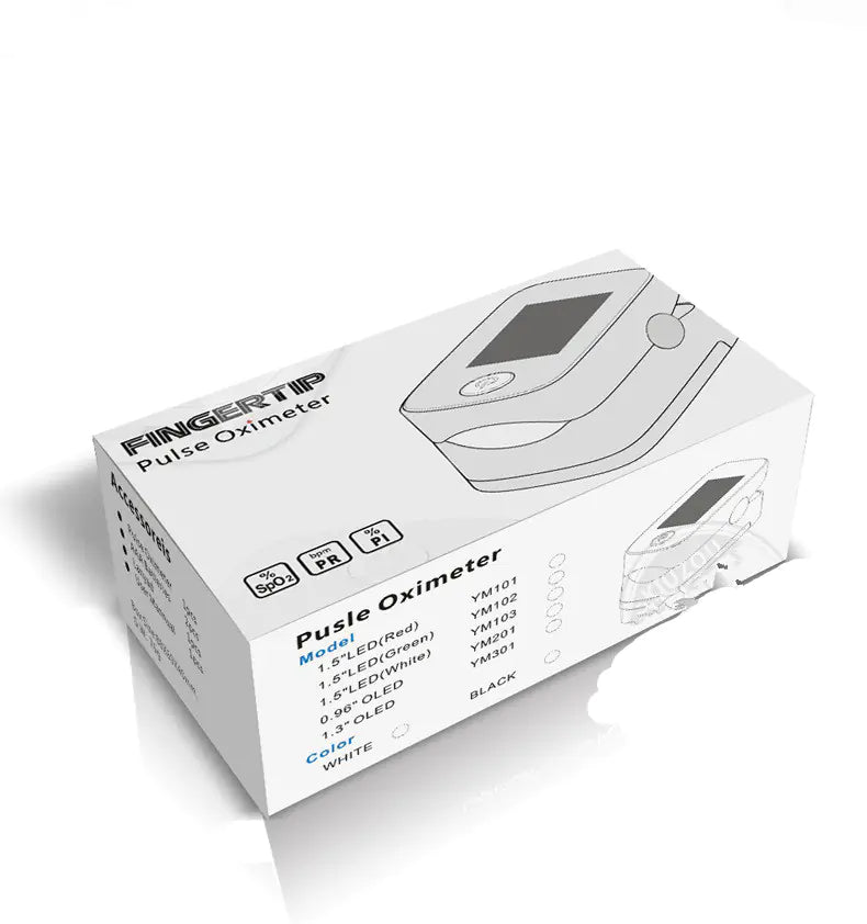 Finger Pulse Oximeter for Adults and Children