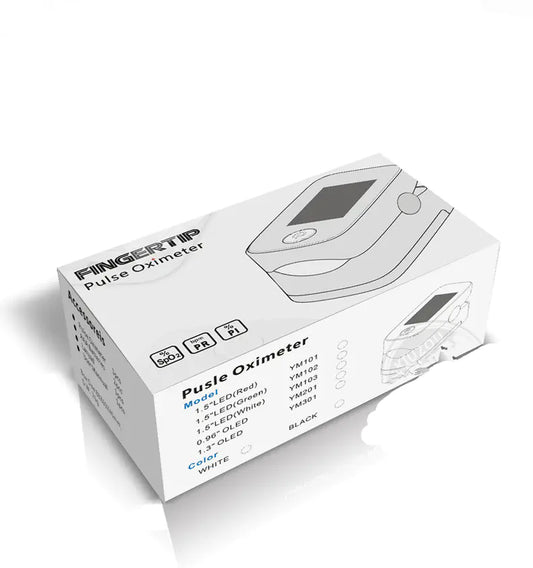 Finger Pulse Oximeter for Adults and Children